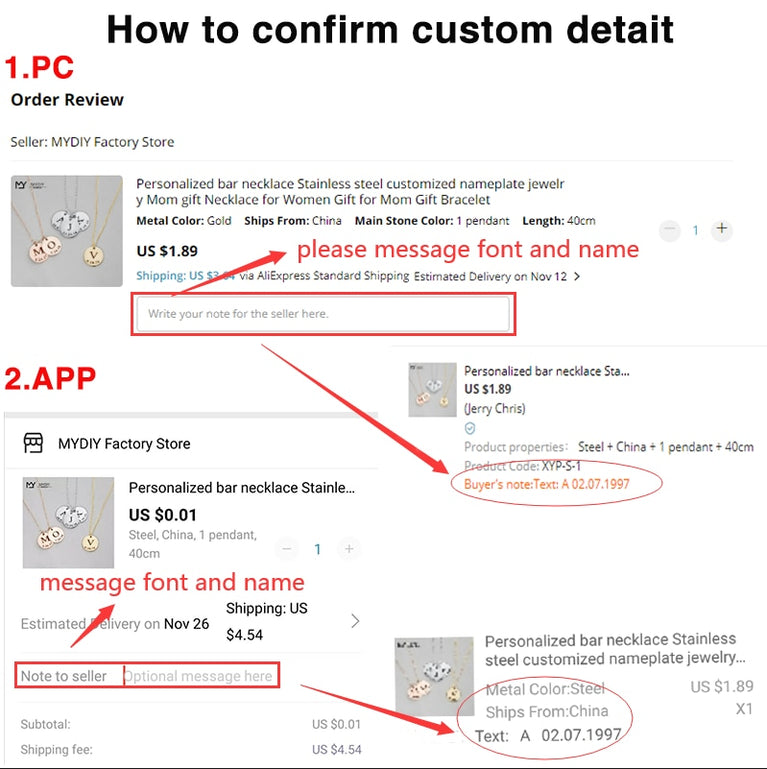 Liebesbrief-Umschlag-Anhänger-Halskette Kundenspezifischer Edelstahl-Schmuck Geständnis Liebe dich zum Valentinstag