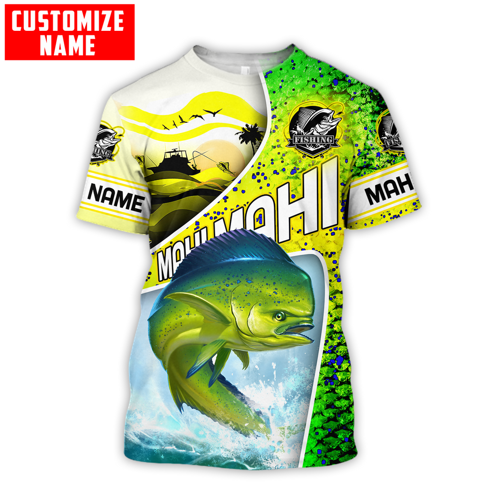 Thunfischfischen Camo T-Shirt für Herren