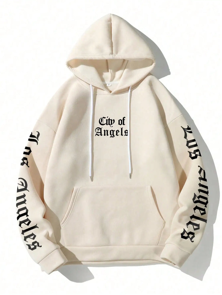 Stadt der Engel Kreativer Herren Hoodie in verschiedenen Variationen und Motiven