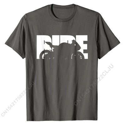 Ride Bike Design T-Shirt für Herren