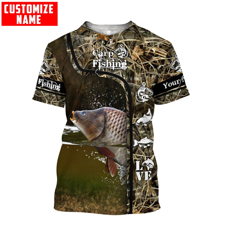 Thunfischfischen Camo T-Shirt für Herren