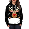 Weihnachtlicher Damen Hoodie