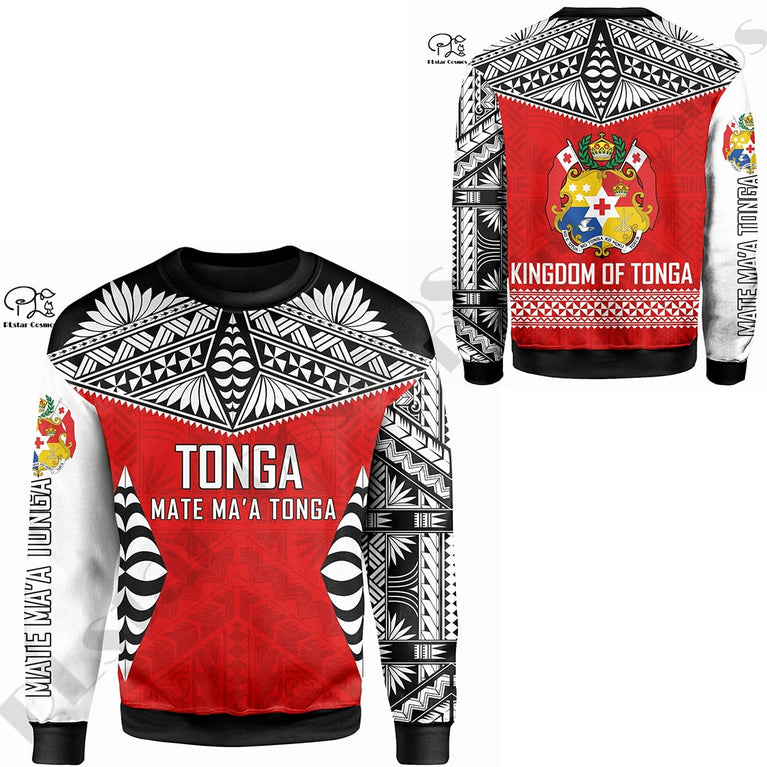 Cosmos Tonga Tribal Art Streetwear für Herren (Unisex)