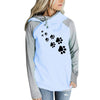 Logo PAW Print Damen Hoodie in verschiedenen Variationen