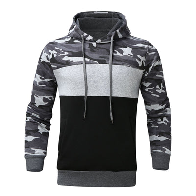 Herren Hoodie Camouflage