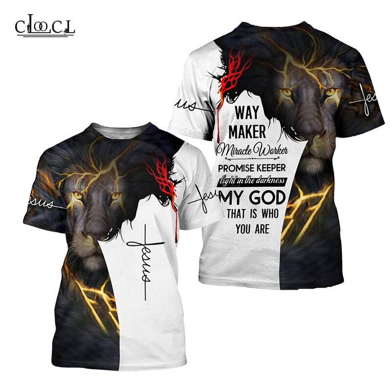 HX Newest Herren Christ T-Shirt