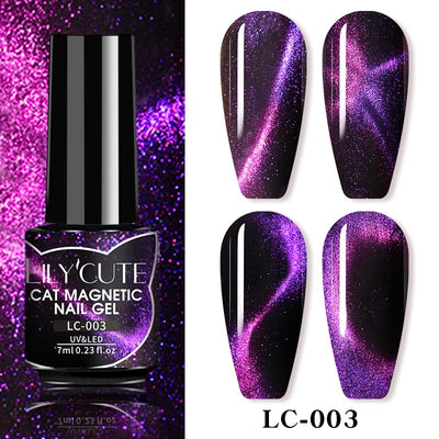 LILYCUTE 7ml 9D Cat Magnetic Gel Nagellack