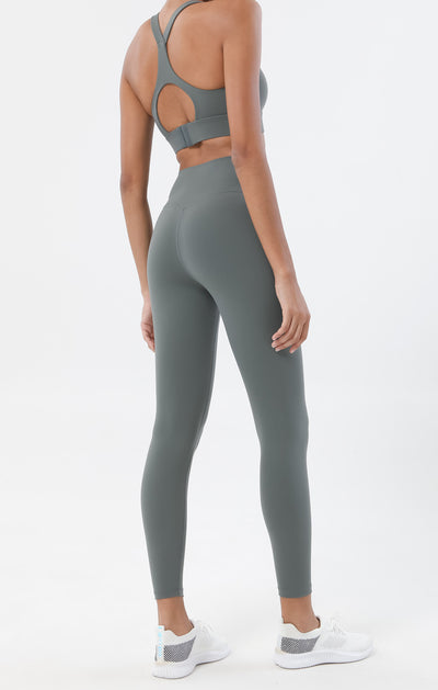 Damen Leggings mit  leichten Push Up Effekt in diversen Farben