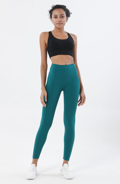 Damen Leggings mit  leichten Push Up Effekt in diversen Farben