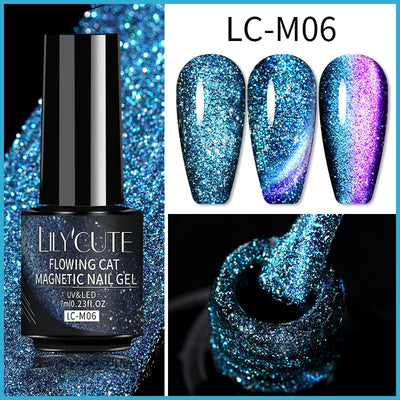 LILYCUTE 7ml 9D Cat Magnetic Gel Nagellack