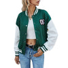 Lässige Damen Baseball Jacke