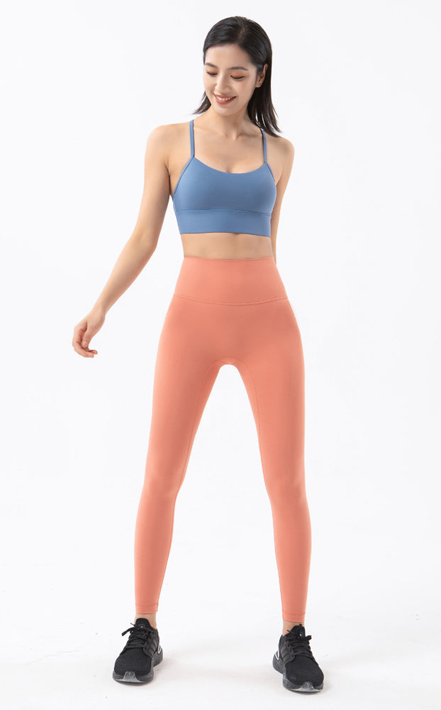 Damen Leggings mit  leichten Push Up Effekt in diversen Farben