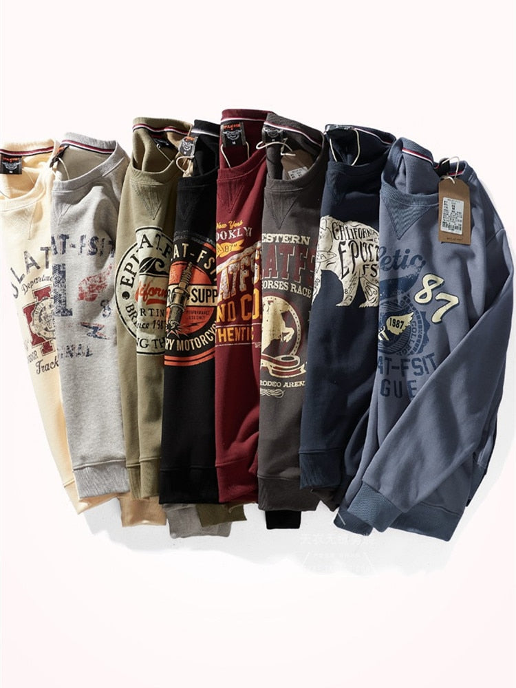 American Retro Sweatshirts für Herren