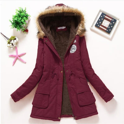 Warmer Damen Kapuzen Parka