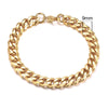 Inisex Vnox Simple 3-11mm Edelstahl Curb Cuban Link Chain Armbänder