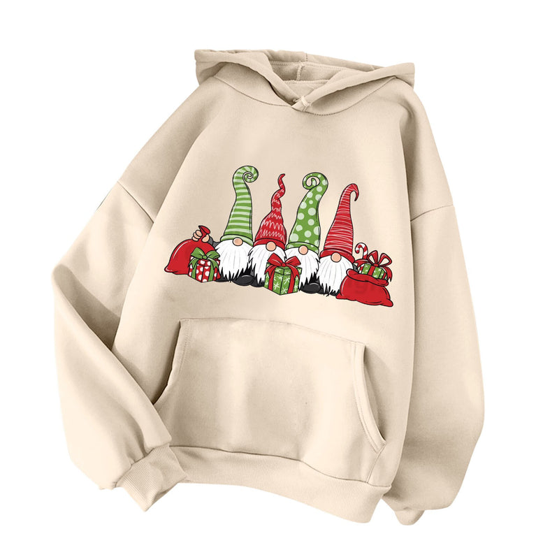 Weihnachtlicher Damen Hoodie in verschiedenen Variationen