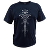 Herren Shirt mit Viking Kompass Aufdruck