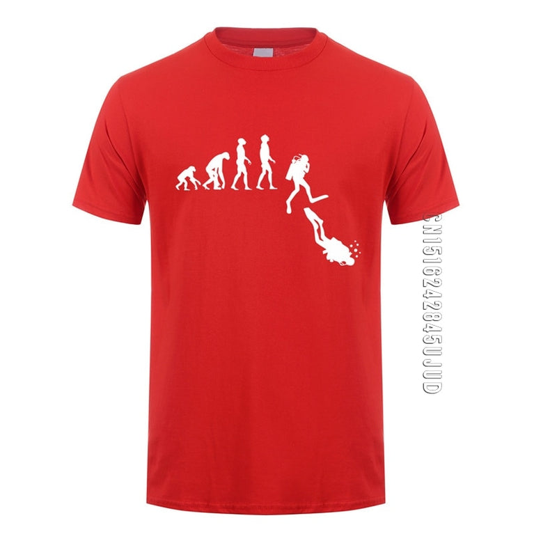 Tauchen Evolution T-Shirts für Herren