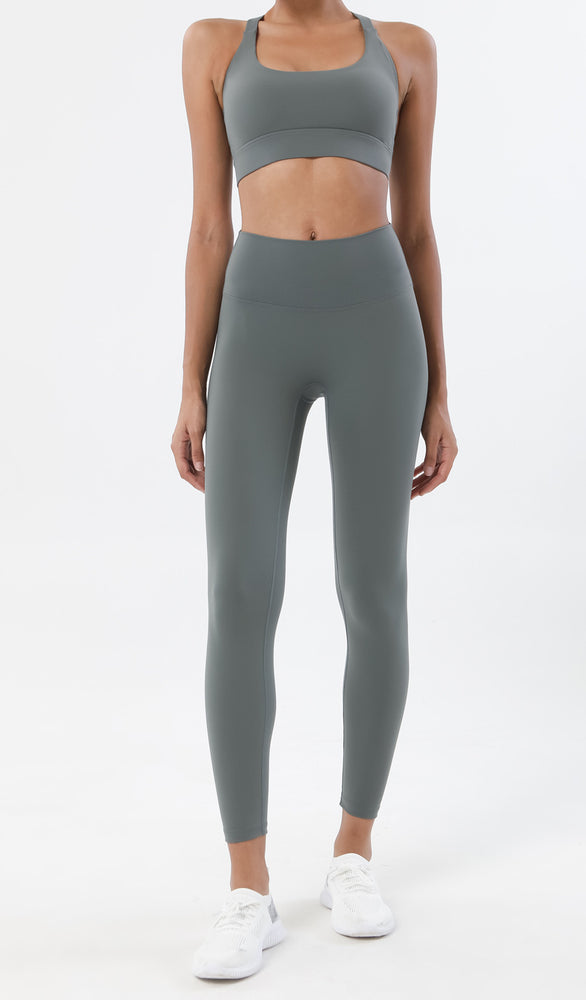 Damen Leggings mit  leichten Push Up Effekt in diversen Farben