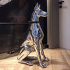 Galvanik Harz Hund Skulptur