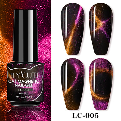 LILYCUTE 7ml 9D Cat Magnetic Gel Nagellack