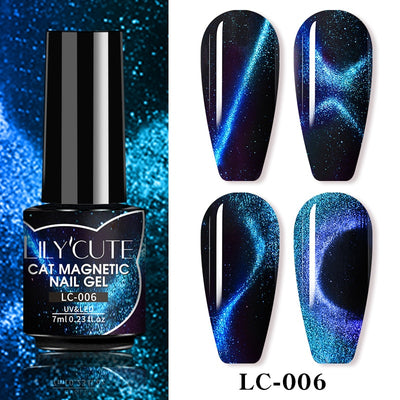 LILYCUTE 7ml 9D Cat Magnetic Gel Nagellack