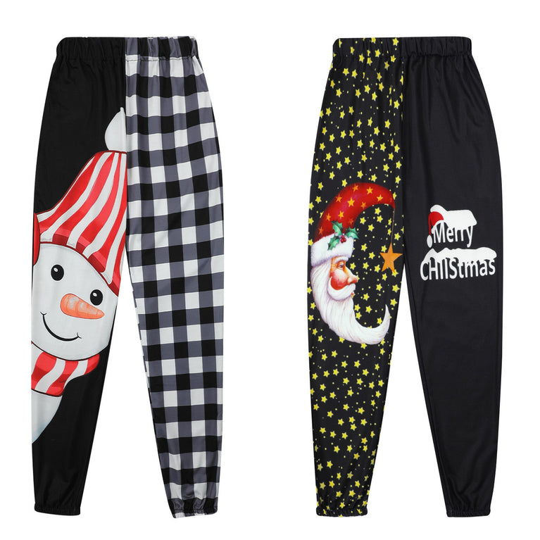 Christmas Ankle Banded Pants