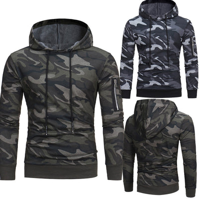 Camouflage Herren Hoodie Hoodie