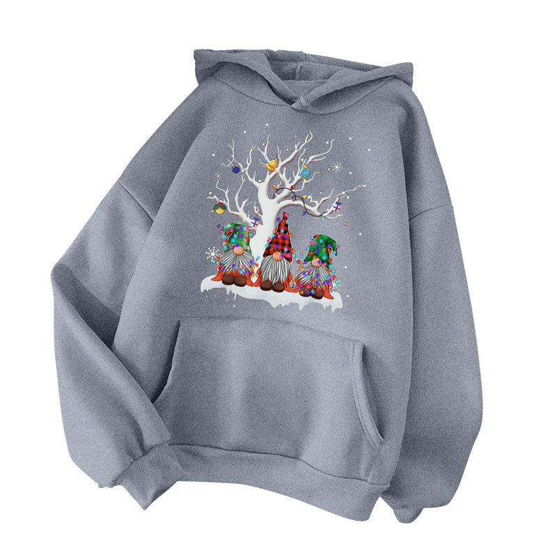 Weihnachtlicher Damen Hoodie in verschiedenen Variationen