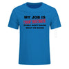 Herren T-Shirt Funny MY JOB IS TOP SECRET