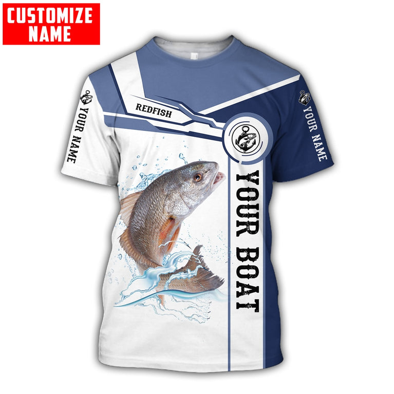 Thunfischfischen Camo T-Shirt für Herren