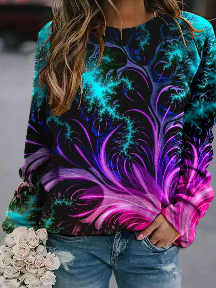 Fashion Peacock Damen Sweatshirt