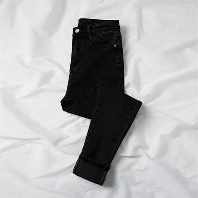 Schicke Winter Damen Jeans