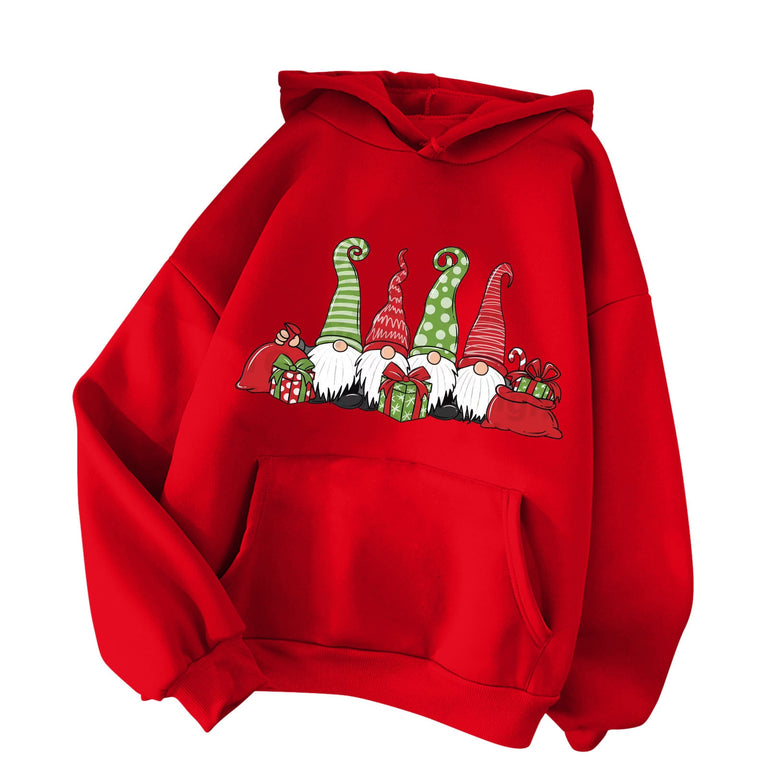 Weihnachtlicher Damen Hoodie in verschiedenen Variationen