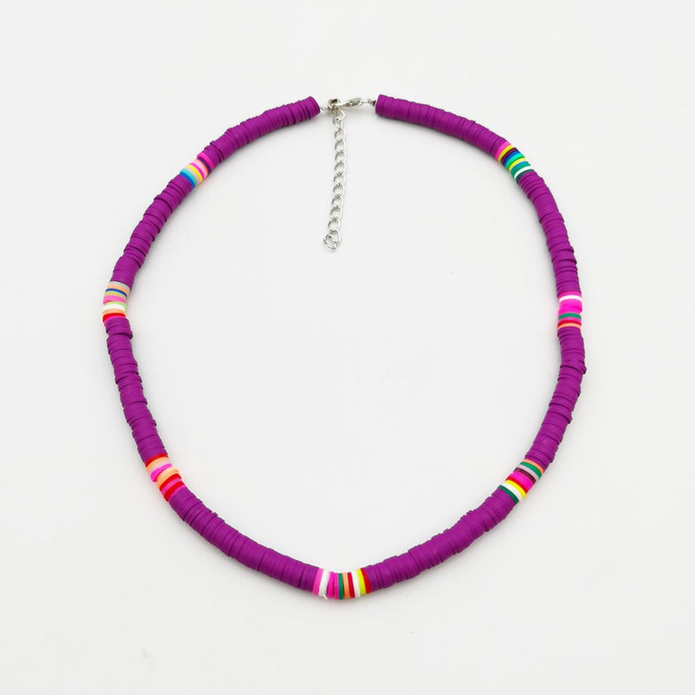 New Design Bohemian Rainbow Heshi Choker Damen Kette