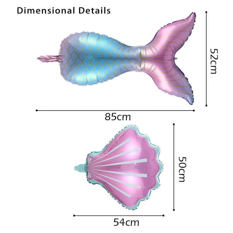 97 stücke Meerjungfrau Party Ballon Girlande