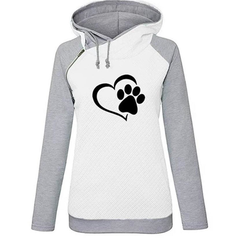 Logo PAW Print Damen Hoodie in verschiedenen Variationen