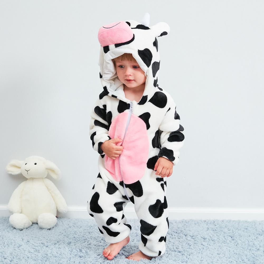 Tierisches Baby Strampler Overall mit Kapuze