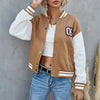 Lässige Damen Baseball Jacke