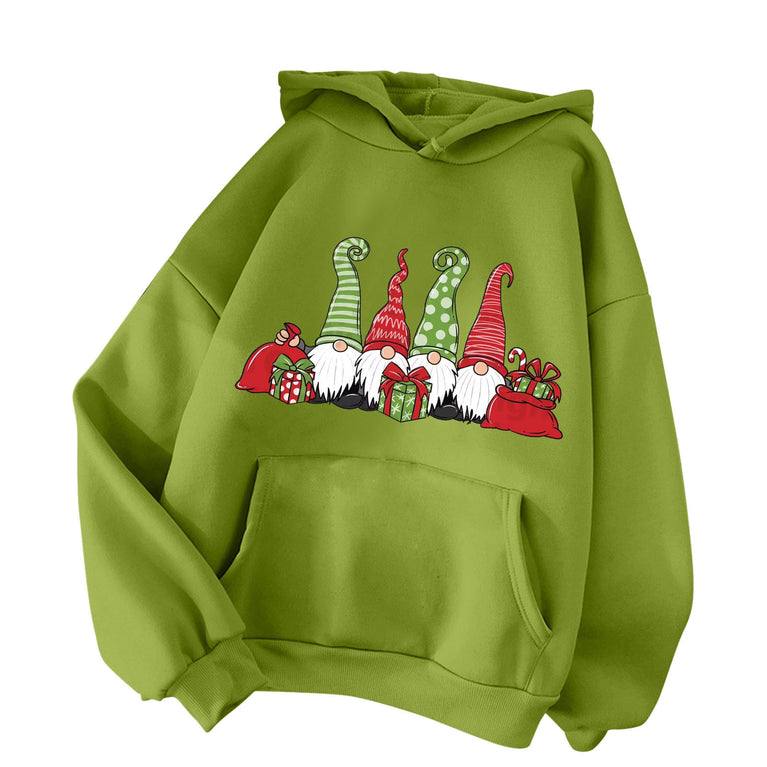 Weihnachtlicher Damen Hoodie in verschiedenen Variationen