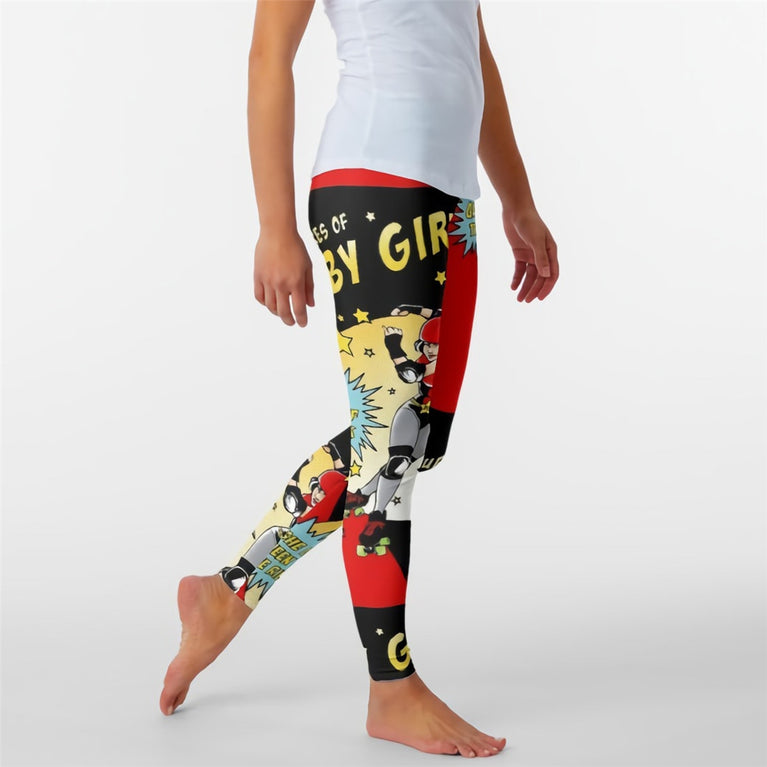 Cartoon Damen Leggings in verschiedenen Motiven