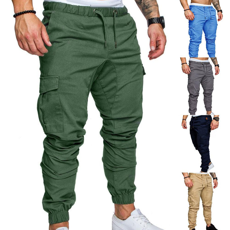 Men Casual Herren Jogginghosen in Cargo Style