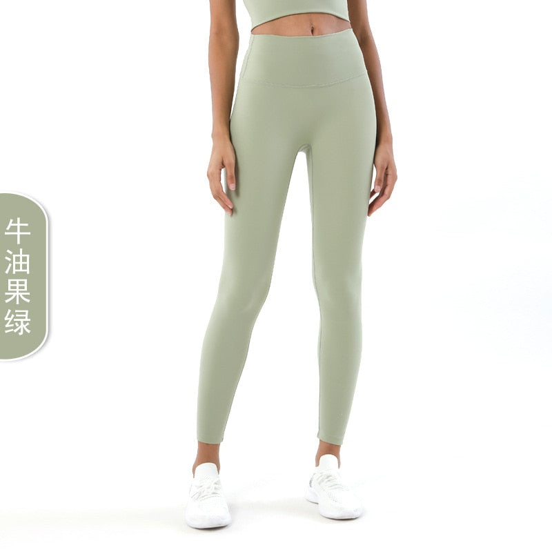 Damen Leggings mit  leichten Push Up Effekt in diversen Farben