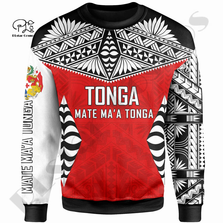 Cosmos Tonga Tribal Art Streetwear für Herren (Unisex)