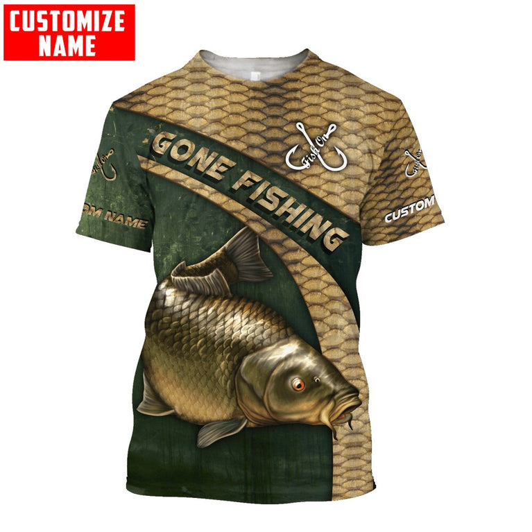 Thunfischfischen Camo T-Shirt für Herren