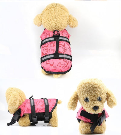 Puppy Rescue Schwimmbekleidung Sicherheitskleidung Weste Schwimmanzug XS-XL