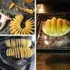 Tragbare Kartoffel-Grillspieße für Camping-Chips Maker Kartoffelschneider Kartoffel-Spiralschneider Grillwerkzeuge Küchenzubehör