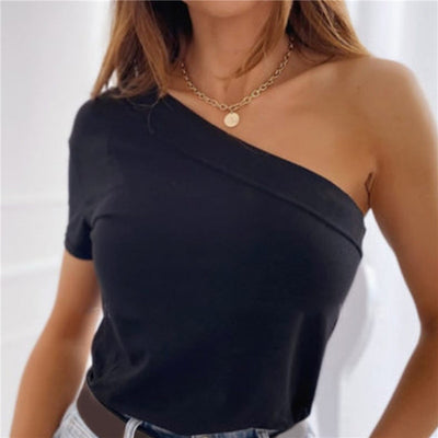 Trendy Kurzarm Shirt für Damen