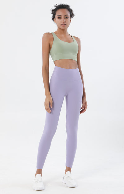 Damen Leggings mit  leichten Push Up Effekt in diversen Farben