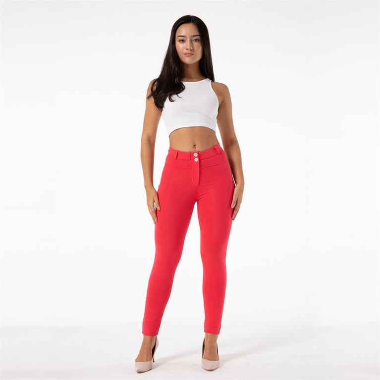 Melody Red Skinny Damen Jeggings